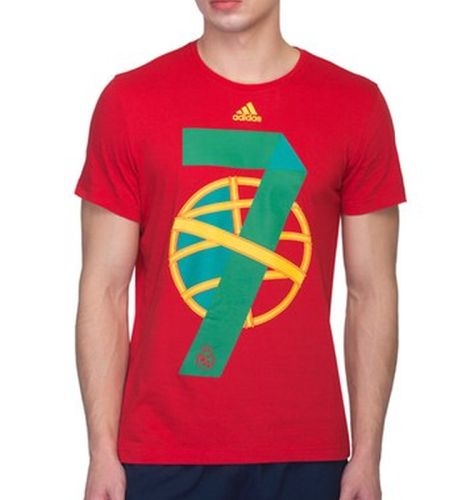 ADIDAS T-SHIRT MĘSKI CZERWONY REAL AH8767 XL