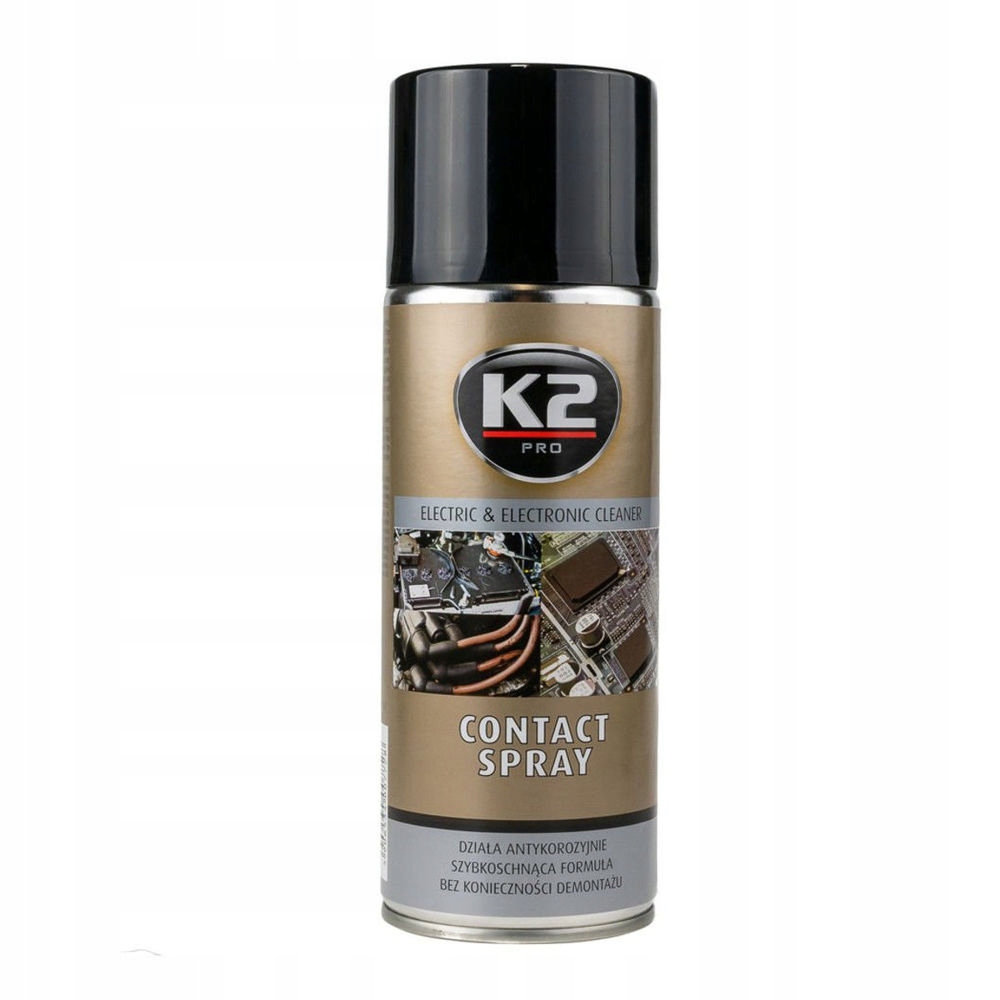 K2 KONTAKT SPRAY DO CZYSZCZENIA PRZEWODÓW STYKÓW