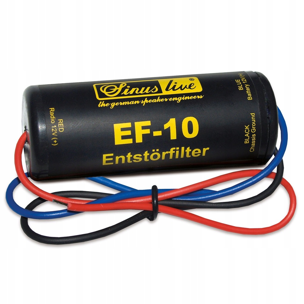 Sinuslive EF-10 filtr przeciwzakłóceniowy 12V 10A