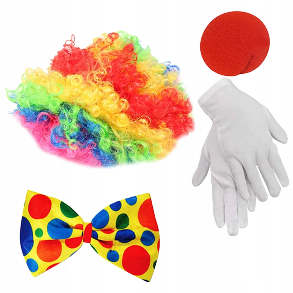 Clown Dress Halloween Costumes Gloves