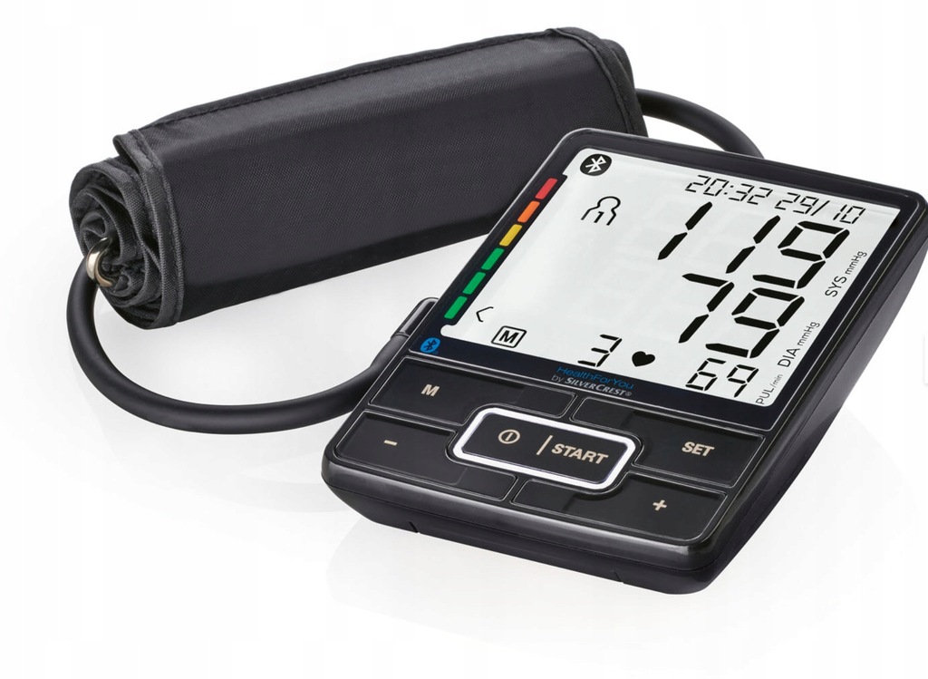 Ciśnieniomierz SilverCrest SBM 69 z Bluetooth