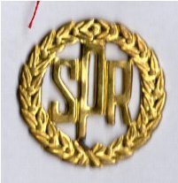 Oznaka Szkoła Podchorążych Rezerwy SPR - złota