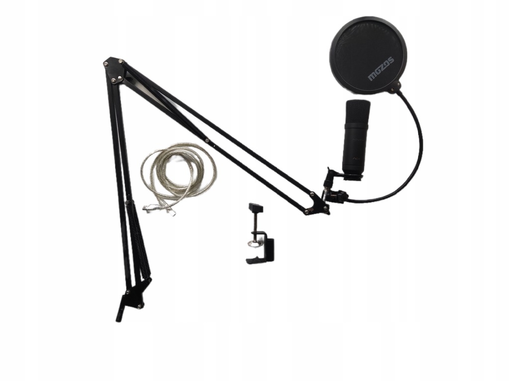 Mikrofon Novox NC-1 + statyw oraz pop filtr mozos