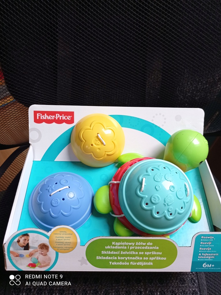 Kąpielowy Żółwik Fisher Price