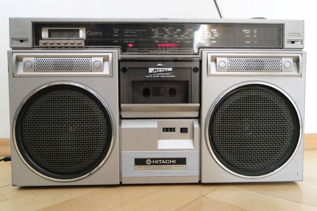 Radiomagnetofon, Boombox Hitachi TRK-7910E - 8491455024
