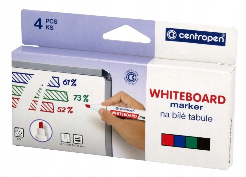 Marker suchościeralny Centropen Whiteboard marker