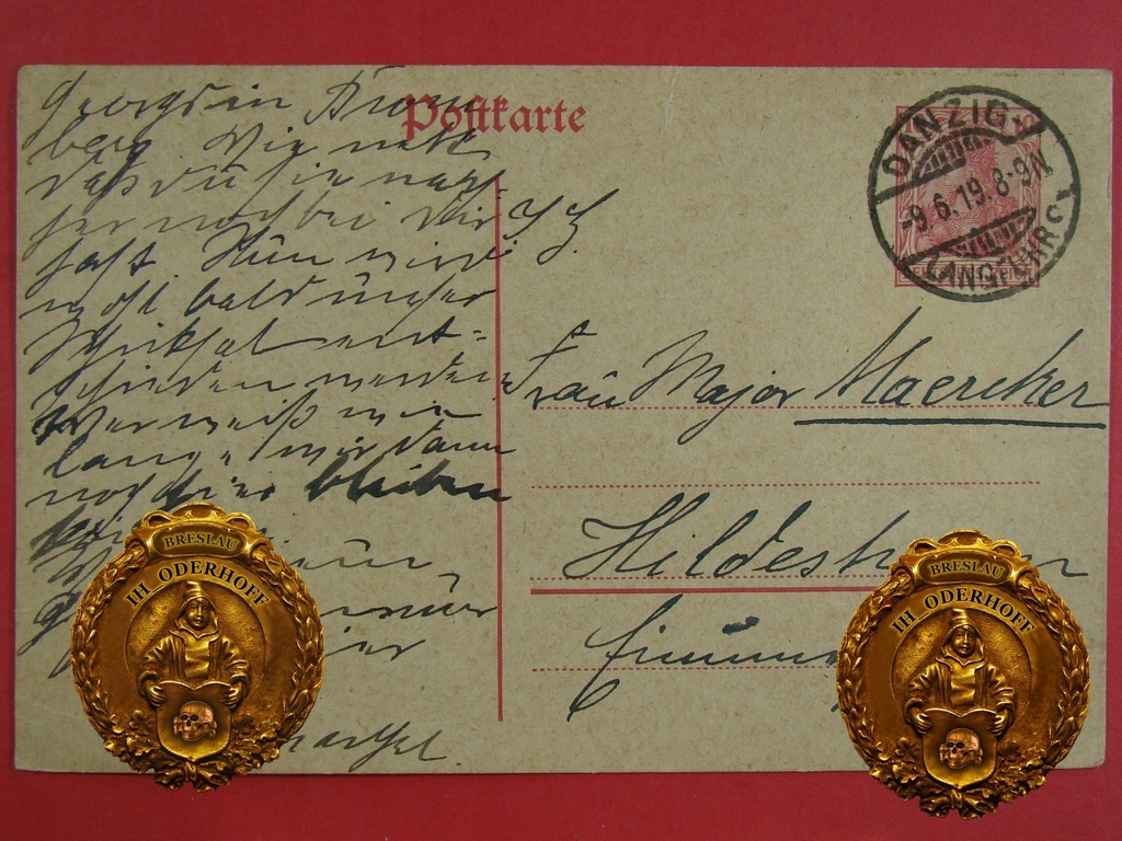 1919 Danzig-Langfuhr,Lux Exp.N954