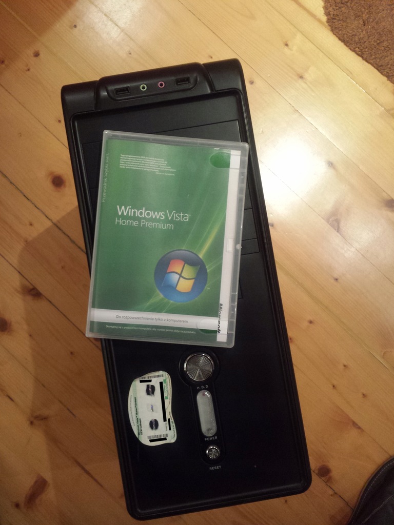 Windows 10 64bit PL plus obudowa ATX