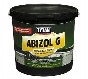 ABIZOL G MASA SZPACHLOWA BITUMICZNA 5KG