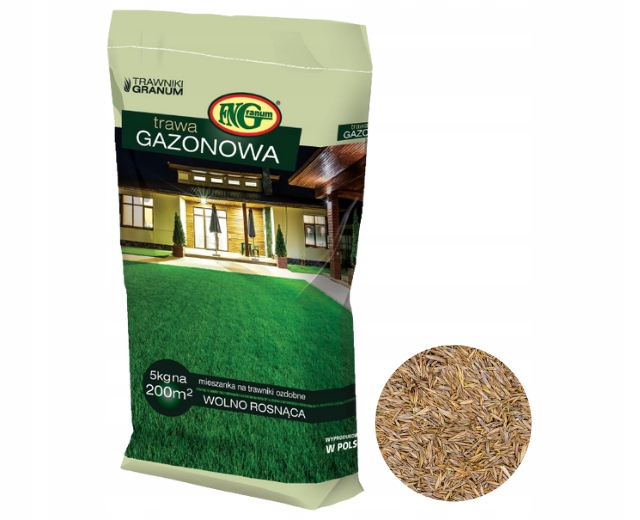 Granum Trawa Gazonowa 5kg, ZIELONY DYWAN