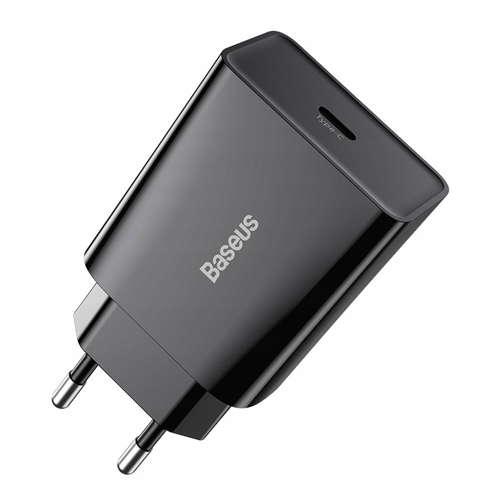 Ładowarka Baseus Speed Mini USB-C QC PD 20W czarna
