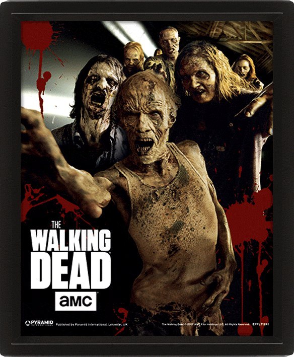 Plakat 3D The Walking Dead (Walkers)