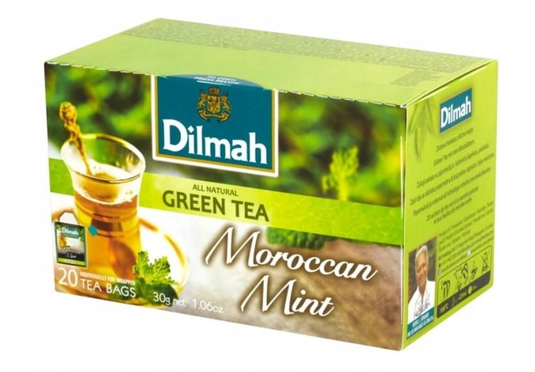 Herbata Dilmah Zielona Mięta Marokańska 20x1,5g
