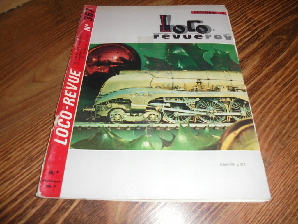 Loco revue. No 367, Decembre 1975 r.