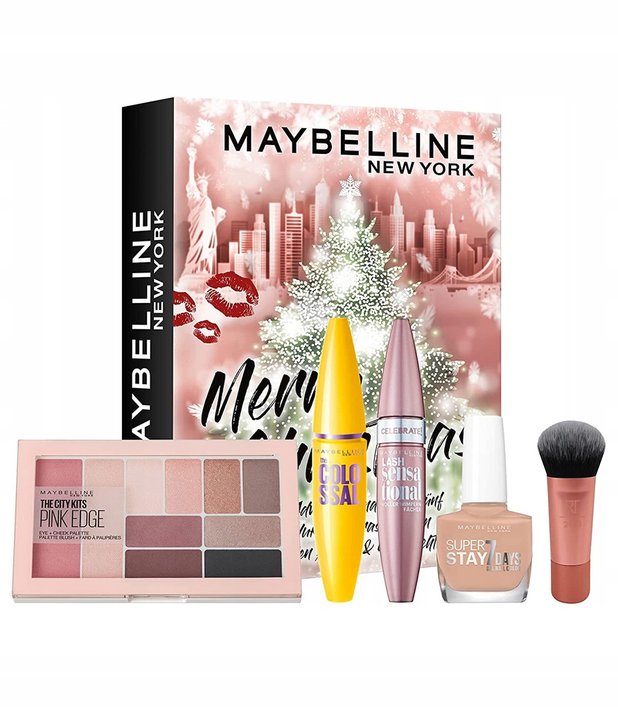 Maybelline kalendarz adwentowy z kosmetykami