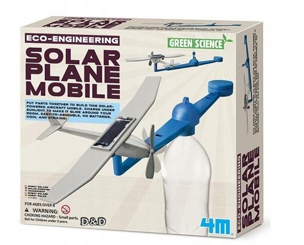Zrób to sam - Samolot solarny 4M 4M Industrial Dev