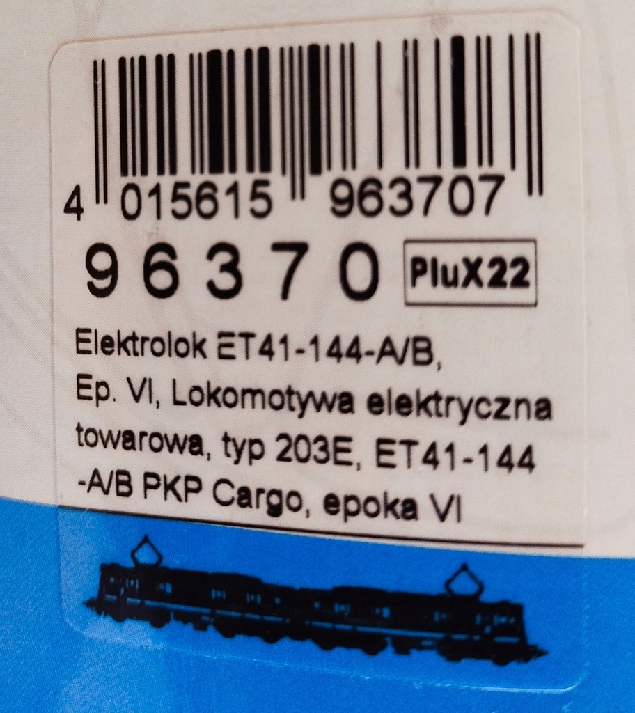 PIKO 96370 LOKOMOTYWA ET41-144 PKP CARGO - 12061596396 PIKO 96370 LOKOMOTYWA ET41-144 PKP CARGO - 12061596396