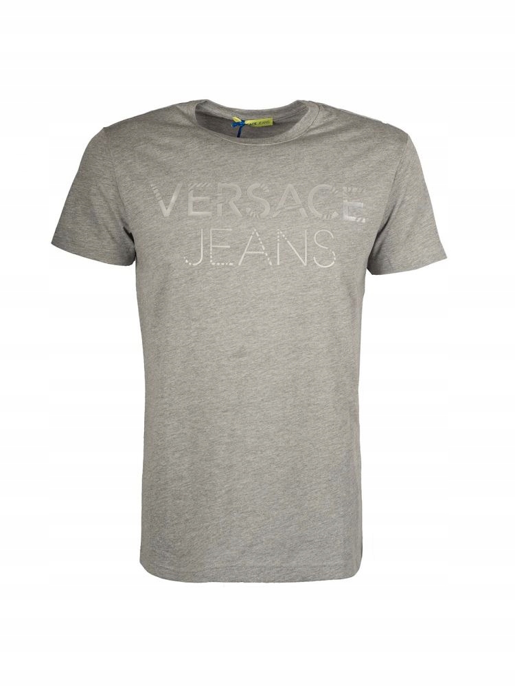 VERSACE JEANS T-SHIRT KOSZULKA Z NADRUKIEM L -38%