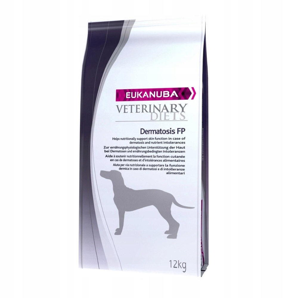 EUKANUBA VETERINARY Diets Dermatosis FP 12kg uszk