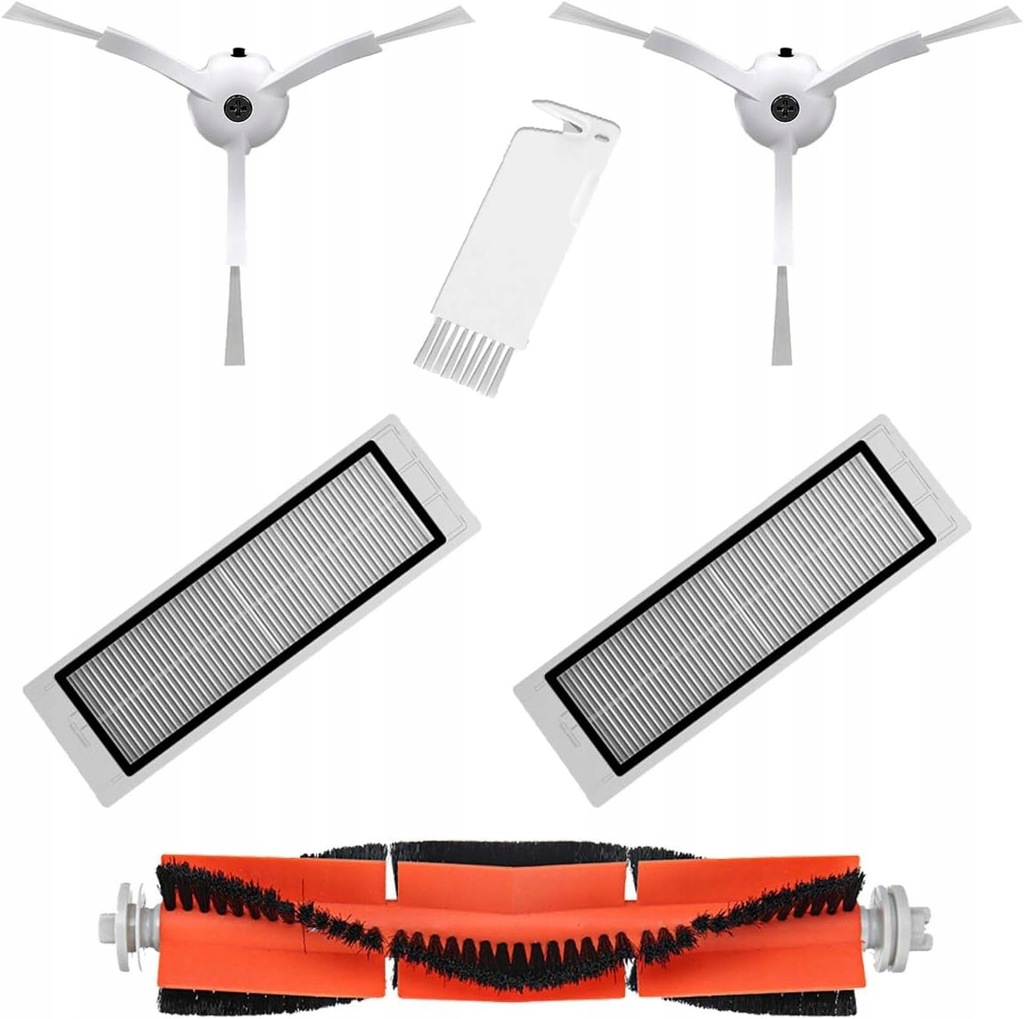 ZESTAW FILTRY SZCZOTKI MOP WORKI DO XIAOMI ROBOT Vacuum 12 Roborock S50 S51