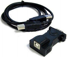 ADAPTER PRZEJŚCIÓWKA USB RS232 CH340 KABEL RS 232