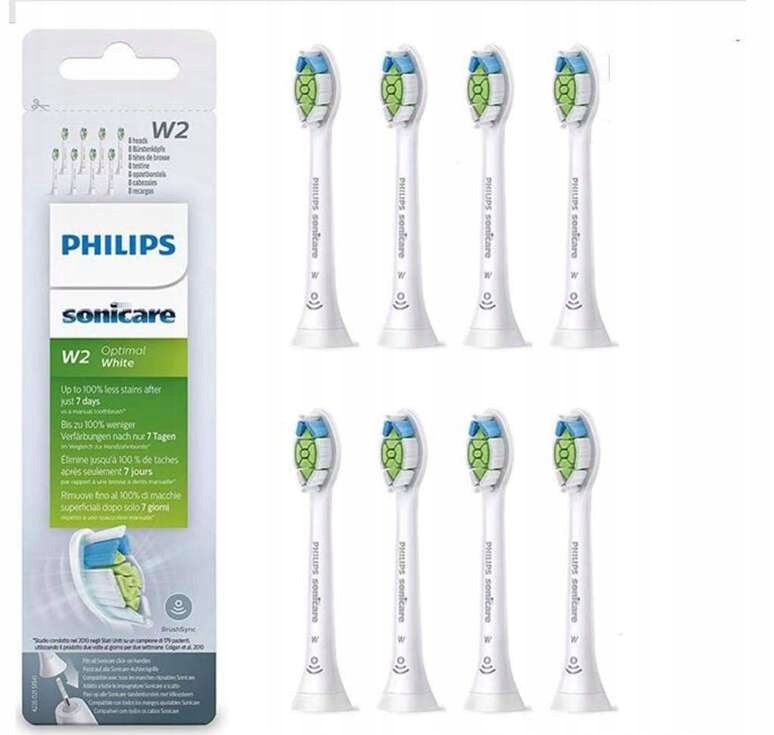 Philips, Sonicare HX6068/12, końcówki 8 sztuk