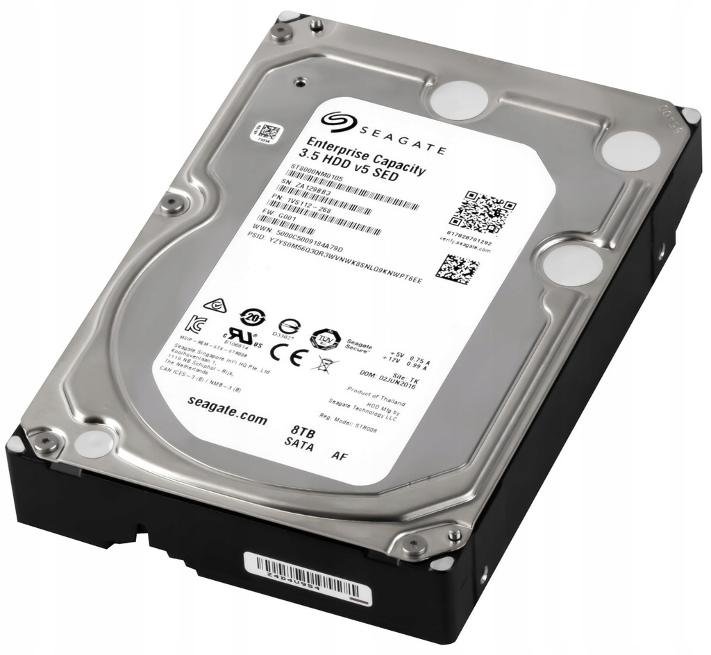 Купить SEAGATE 8000 ГБ 8 ТБ 7,2 КБ SATA III 256 МБ КЭШ: отзывы, фото, характеристики в интерне-магазине Aredi.ru