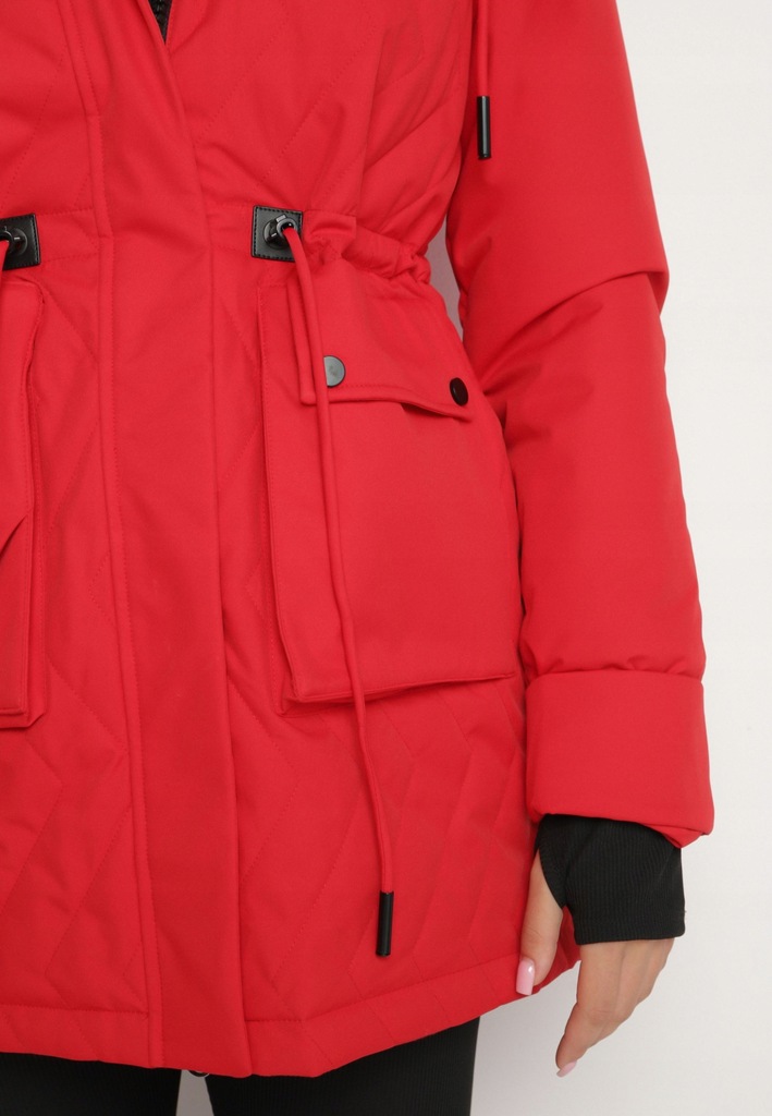 Born2Be Czerwona Kurtka damska L Pikowane