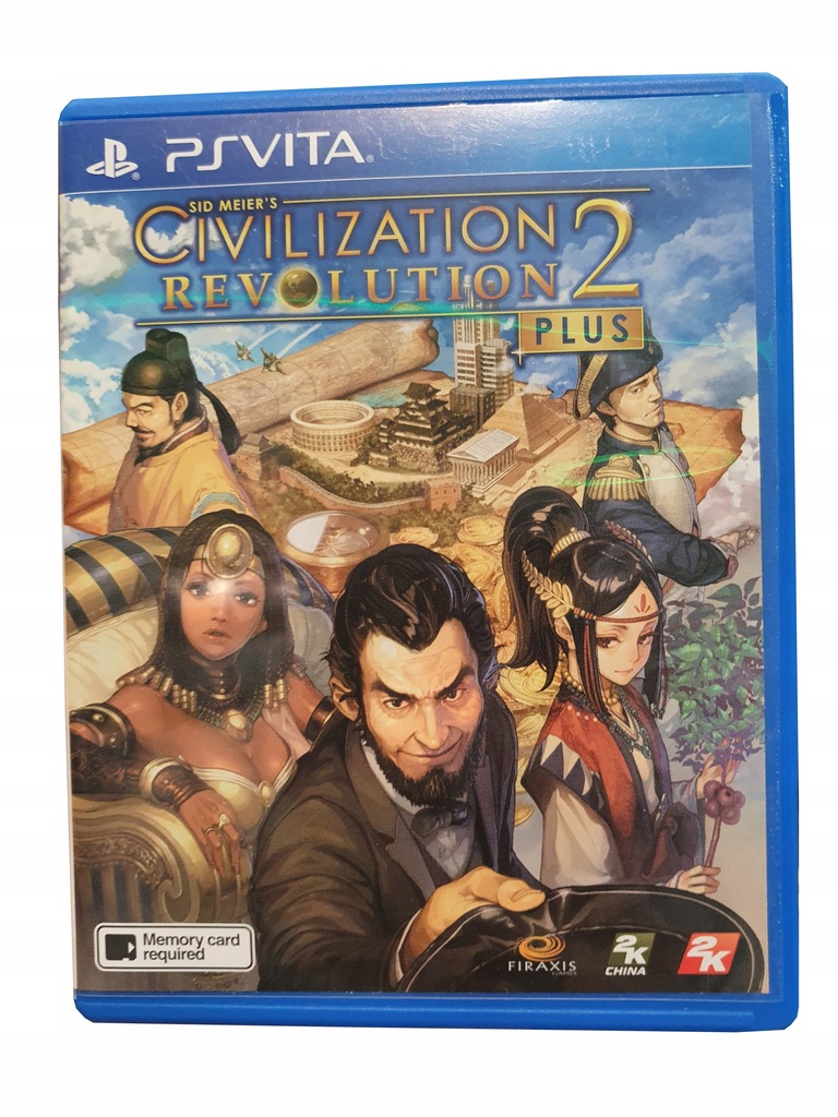 CIVILIZATION 2 REVOLUTION PLUS PS VITA UNIKAT