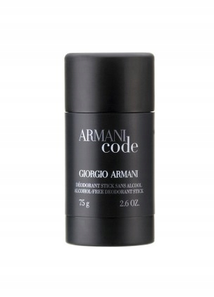 Giorgio Armani Code For Men Dezodorant sztyft 75ml