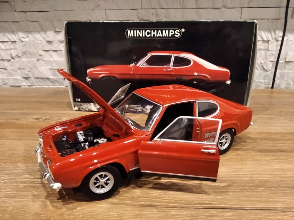 1700 Gt Minichamps Ford Capri 1:18 Minichamps 1969 FORD Capri 1700