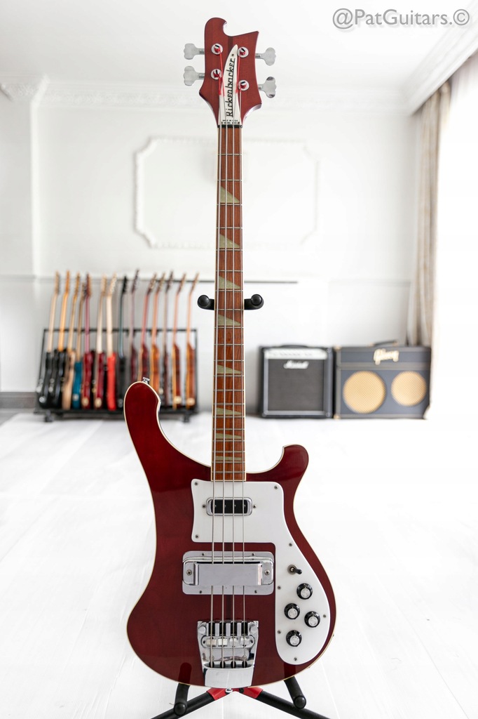 1983 Rickenbacker 4001 in Burgundyglo bass