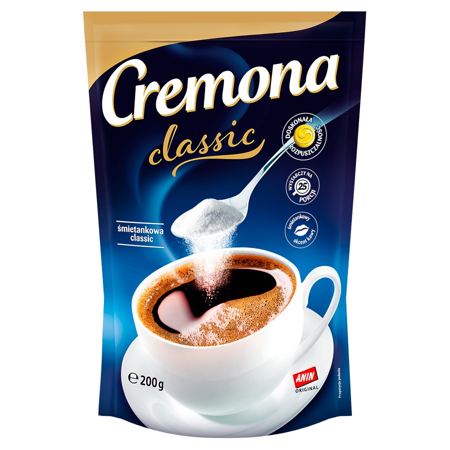 Cremona Śmietanka Classic Zabielacz w proszku 200g