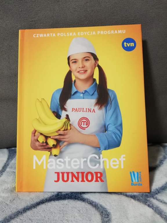 MASTERCHEF JUNIOR KSIĄŻKA CZWARTA EDYCJA