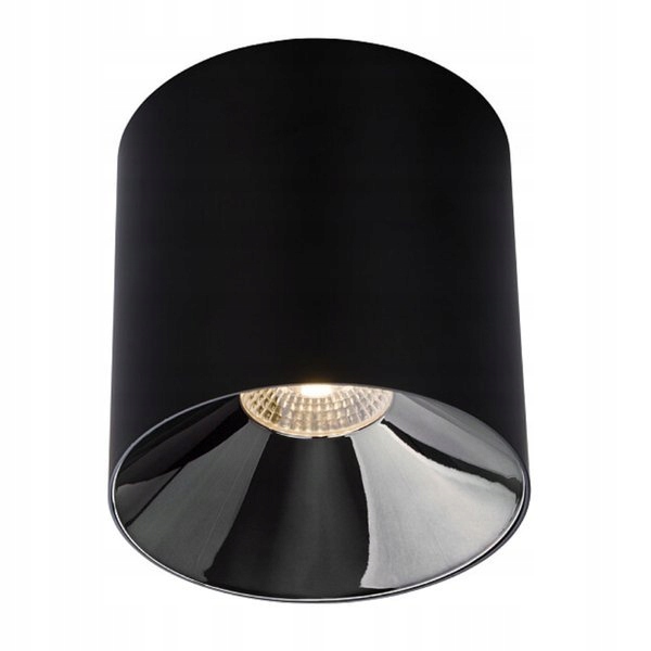 Lampa sufitowa plafon IOS 20W LED 4000K kąt 60° | czarny