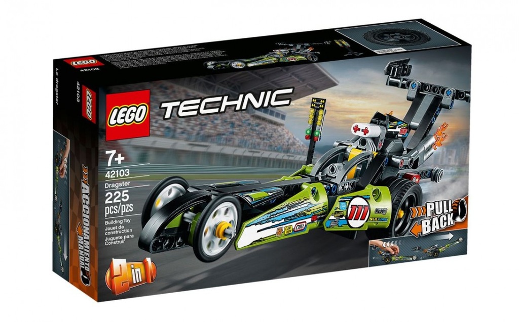 LEGO Klocki Technic Dragster