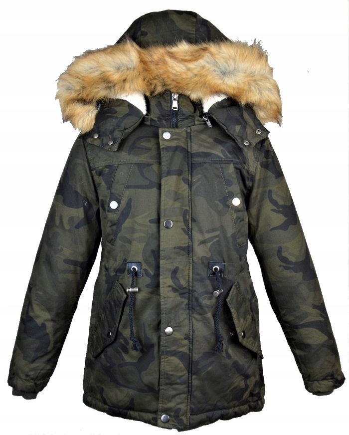 Купить Куртка ЗИМНЯЯ Т1-26-10 CAMO FUR теплая 134/140: отзывы, фото, характеристики в интерне-магазине Aredi.ru