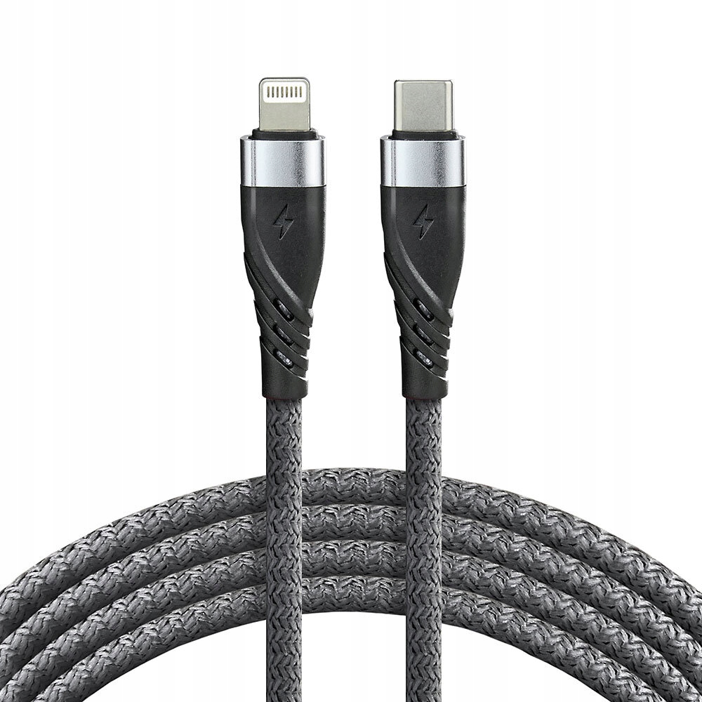 Przewód everActive USB-C - Apple Lightning 1m 20W