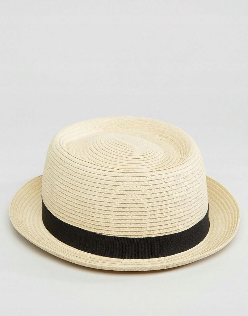 ASOS__XDI SŁOMIANY KAPELUSZ FEDORA__S