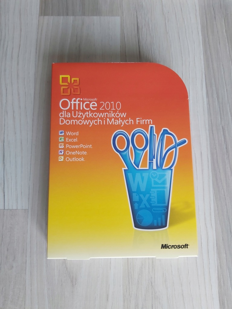 MS OFFICE 2010 Home and Business BOX 2xPC PL