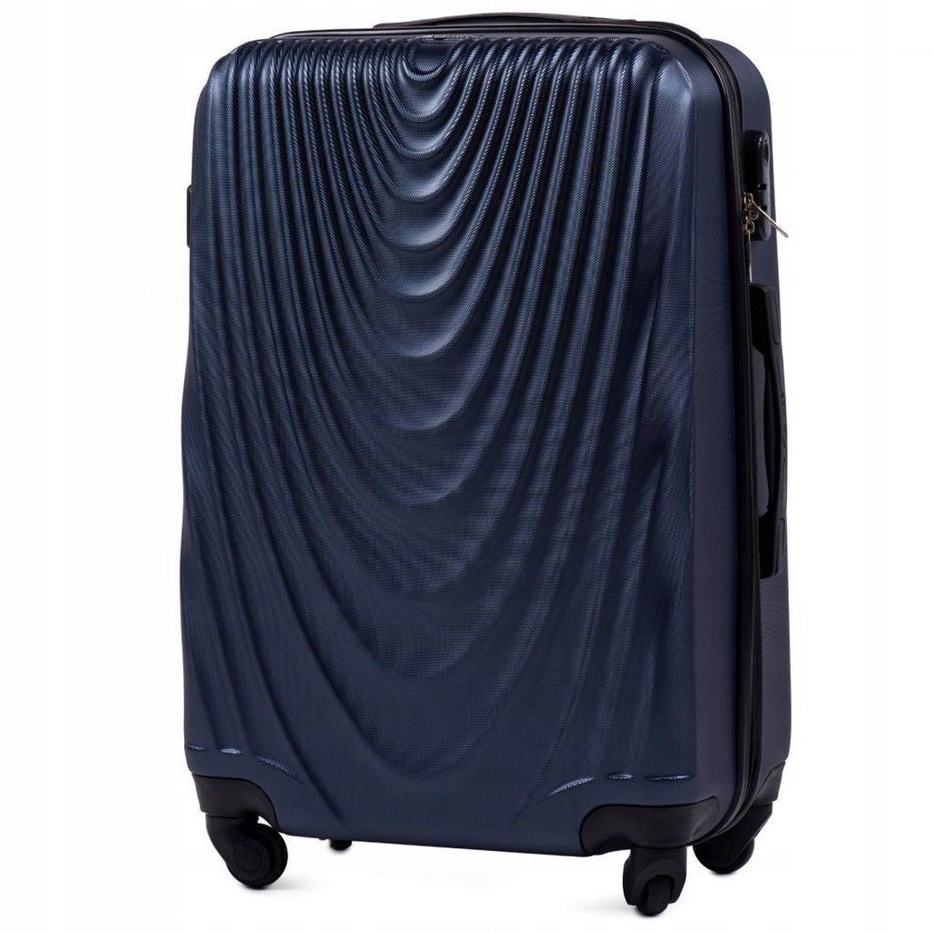 WINGS 304 Średnia walizka podróżna M Blue