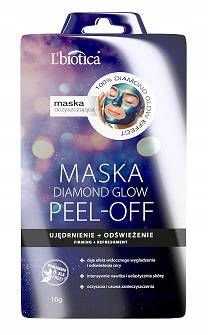L'Biotica Maska peel-off Diamond Glow 10g