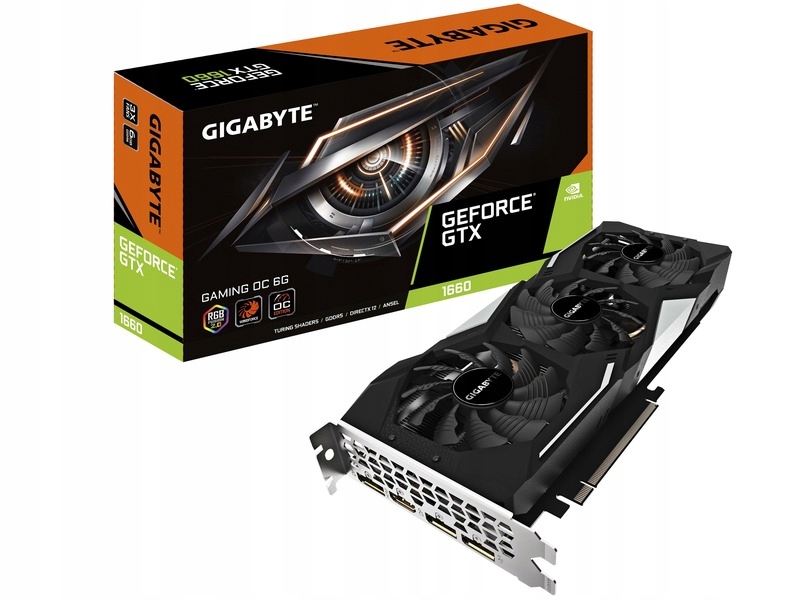 Купить Видеокарта GIGABYTE GeForce GTX1660 Gaming OC: отзывы, фото, характеристики в интерне-магазине Aredi.ru