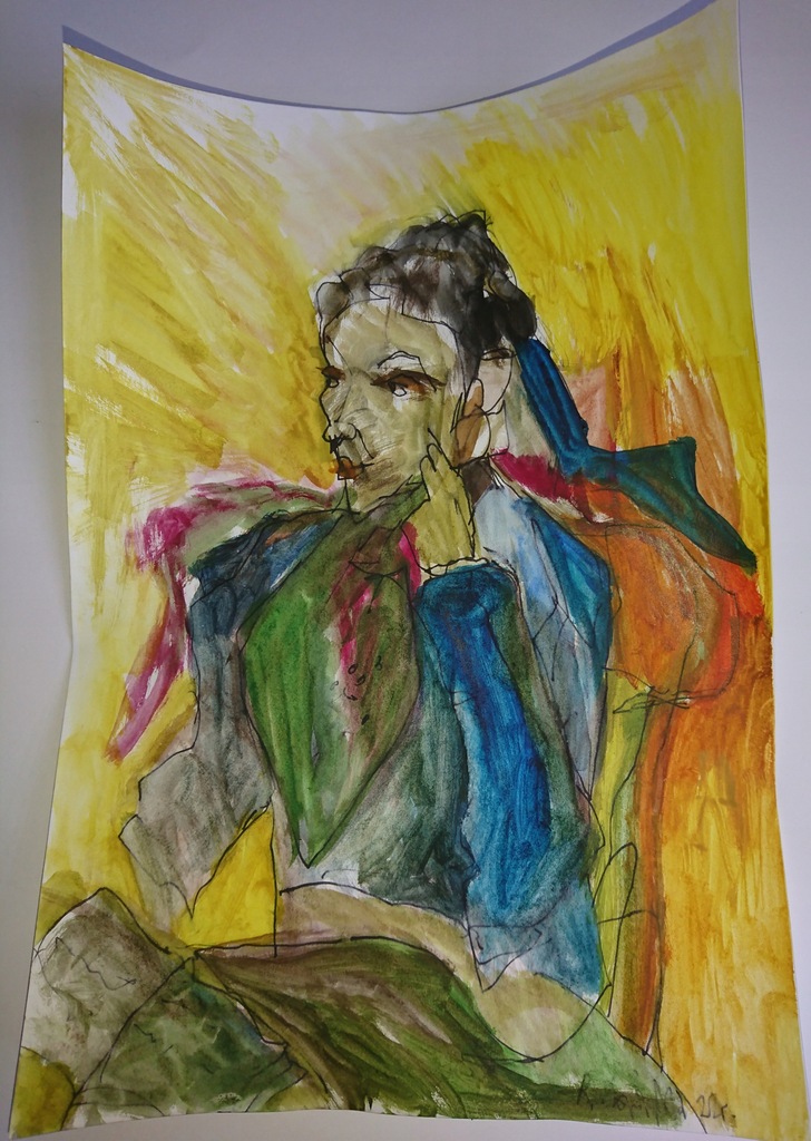 WOJNA NA UKRAINIE, Rysunek - Rafał Sowiński