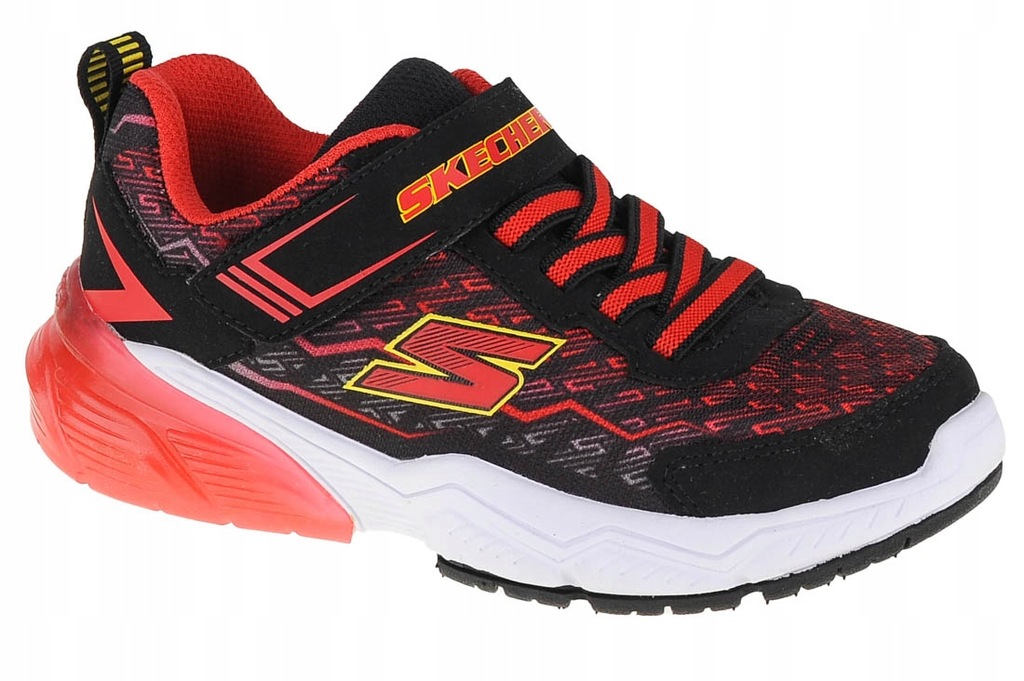SKECHERS THERMOFLUX 2.0 -28,5- Chłopięce Buty Sneakers Tkanina Czerwony
