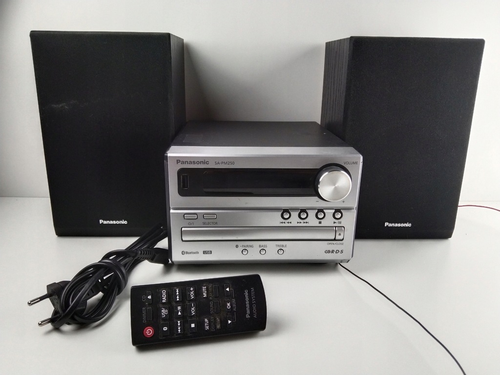 WIEŻA PANASONIC SA-PM250 - 13095531407 - oficjalne archiwum Allegro