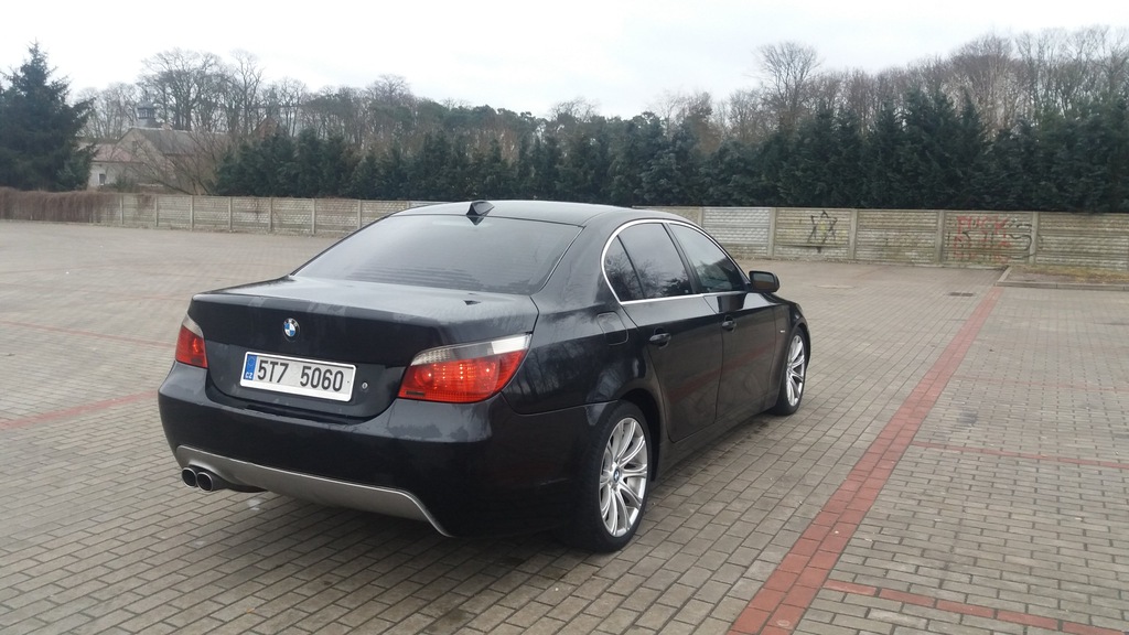 BMW E 60 530 D 2003 rok 218 km JASNA SKÓRA 7245441650