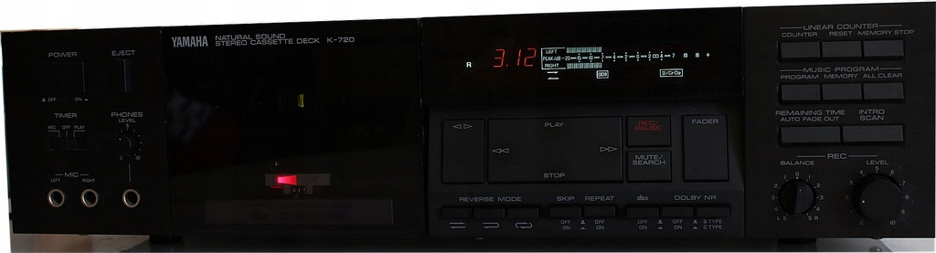 YAMAHA K-720 dbx rewers