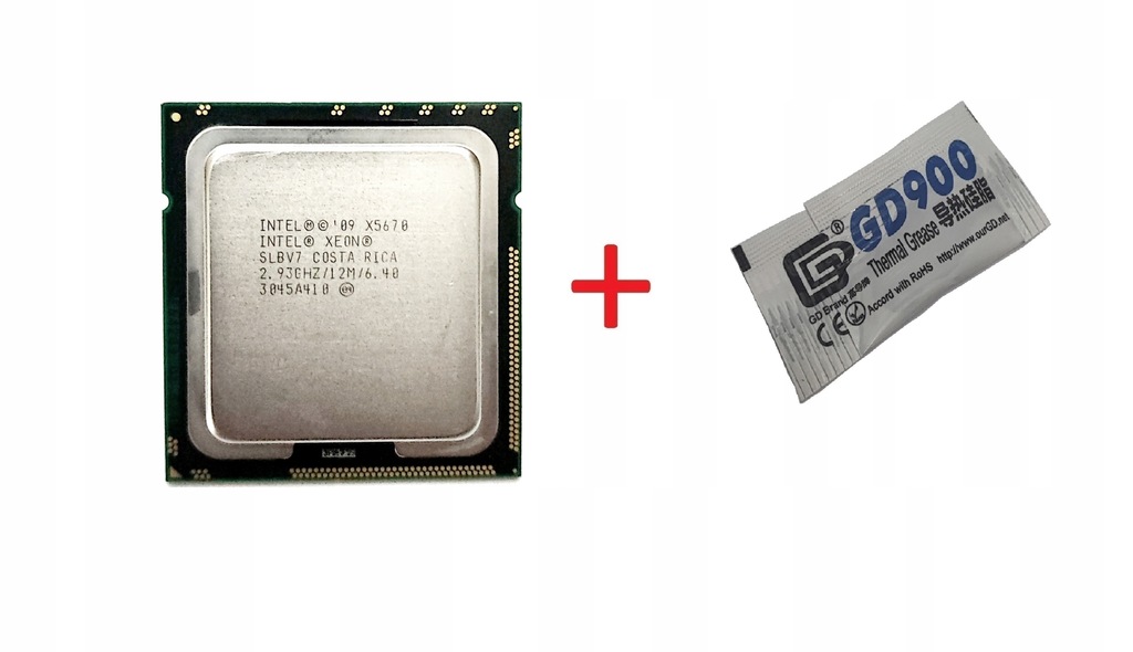 Procesor intel Xeon X5670, 6x 2.93-3.33GHz, SLBV7, s1366 + pasta