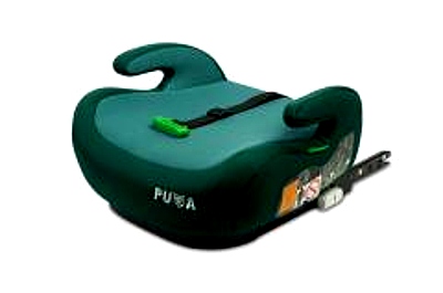 FOTELIK PUMA SZMARAGDOWY (125-150CM)